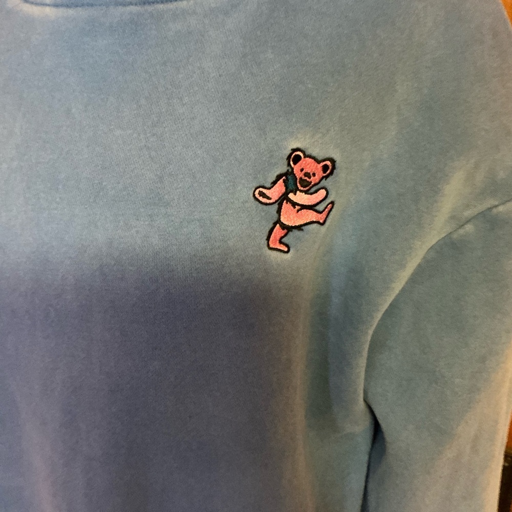 Section 119 Grateful Dead Hoodie XXL Blue Dancing Bear Deadhead Sweatshirt - Picture 11 of 16